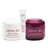 Ziaja 50+ Jaśmin Zestaw kosmetyków do twarzy 3w1