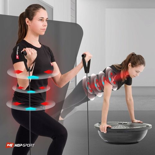 Piłka do ćwiczeń balansowania trener równowagi z ekspanderami do równowagi na Arena.pl