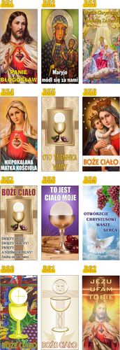 BANER NA BOŻE CIAŁO dekoracja OŁTARZA gotowy 2x1m Religijny Kościół na Arena.pl