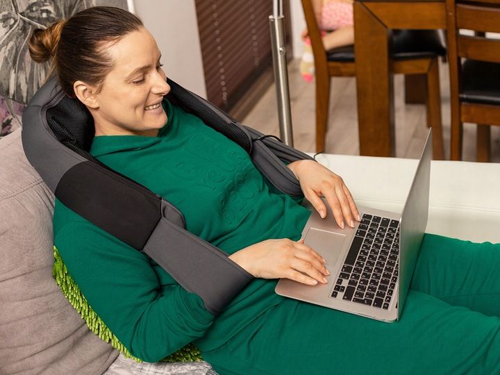 ODPRĘŻAJĄCY MASAŻER SHIATSU VENGA RAMION 3PRĘDKOŚCI PODCZERWIEŃ PODGRZEWANY zdjęcie 5