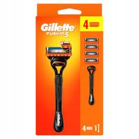 GILLETTE FUSION 5 RĄCZKA + 4x WYMIENNE OSTRZA ORYGINAŁ maszynka na wkłady