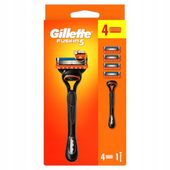GILLETTE FUSION 5 RĄCZKA + 4x WYMIENNE OSTRZA ORYGINAŁ maszynka na wkłady