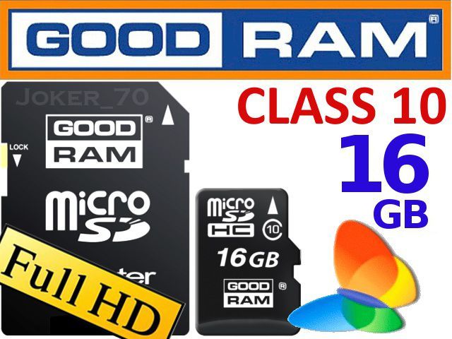 GOODRAM KARTA MICROSD 16GB MICRO CL10 + ADAPTER SD zdjęcie 6