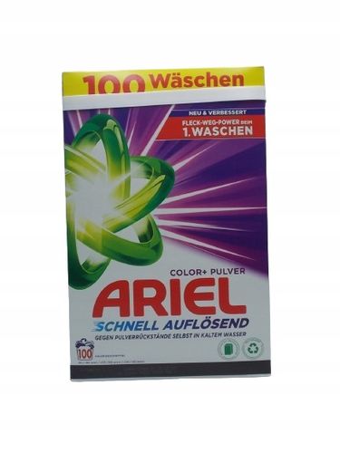 Ariel proszek do prania kolorów 6 kg 100 prań na Arena.pl
