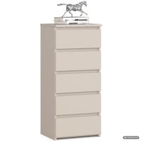Komoda CL5 Kaszmir 40 cm 5 szuflad 40x35x92 cm