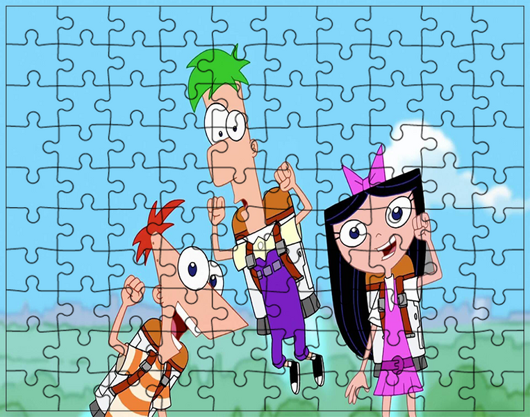 Puzzle Fineasz i Ferb zdjęcie 1