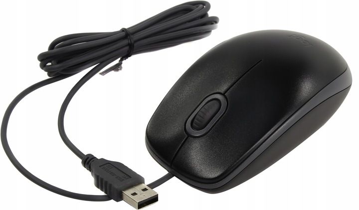 Mysz przewodowa Logitech B110 Silent optyczna czarna zdjęcie 4