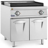 Grill lawowy elektryczny z kamieniami 50-300C 8.1 kW 400 V