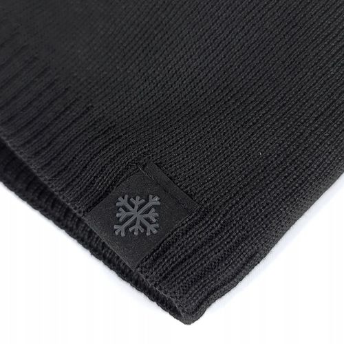 CZAPKA MĘSKA zimowa CIEPŁA DWUWARSTWOWA na POLARZE OCIEPLANA klasyk na Arena.pl