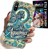 ETUI DO XIAOMI REDMI 9A - ZNAK ZODIAKU, WODNIK, ASTRONOMIA PLECKI
