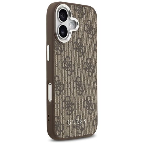 Etui Guess 4G Classic Logo MagSafe do iPhone 17 brązowy na Arena.pl