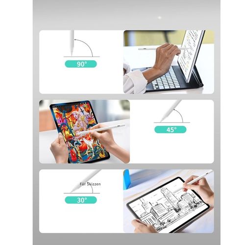 Rysik do iPada Pro 13" 11", 12,9", 10/9/8/7/6, Mini, Air (2018-2024), biały na Arena.pl