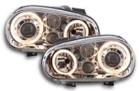 Lampy Reflektory VW GOLF IV 4 RINGI + HALOGENY