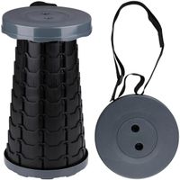 KRZESŁO TABORET TURYSTYCZNY WĘDKARSKI SKŁADANY 45,3X25CM CAMP ACTIVE ANTRACYT