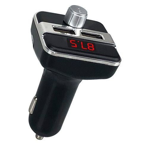 Transmiter FM BLUETOOTH 2xUSB MP3 ŁADOWARKA LCD na Arena.pl