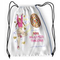 Plecak Sportowy Szkolny Dla Niny Córki Dziecka Z Nadrukiem Ze Zdjęciem