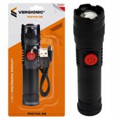 LATARKA PODRĘCZNA MAŁA PORĘCZNA DO KIESZENI MOCNA 2W USB-C VERGIONIC