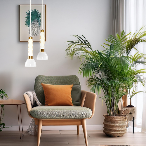 Lampa wisząca LUCCO amber 13W na Arena.pl