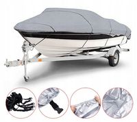 Pokrowiec Na Łódkę Gruba Duża Plandeka Łódź Przeciwdeszczowa 5.3x2.9m