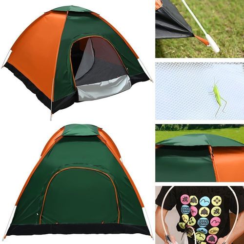NAMIOT SAMOROZKŁADAJĄCY AUTOMATYCZNY TURYSTYCZNY 4 OSOBOWY KEMPINGOWY 2X2m na Arena.pl