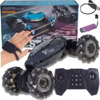 AUTO SAMOCHÓD ZDALNIE STEROWANY RC DŹWIĘK ŚWIATŁA ZESTAW KONTROLER NA DŁOŃ