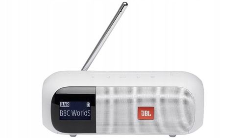 RADIO JBL Tuner 2 DAB+/FM BLUETOOTH IPX7 Białe na Arena.pl