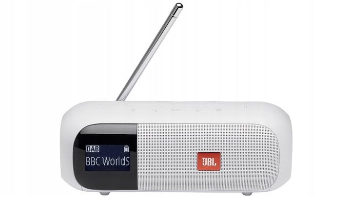 RADIO JBL Tuner 2 DAB+/FM BLUETOOTH IPX7 Białe zdjęcie 14