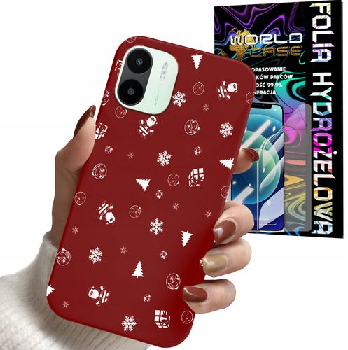 ETUI DO XIAOMI REDMI A2 - ŚWIĄTECZNE WZORY CHOINKA MIKOŁAJ + FOLIA na Arena.pl
