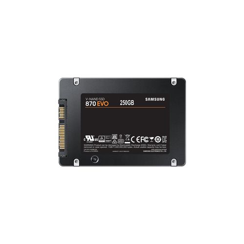 Dysk SSD Samsung 870 EVO 250 GB 2.5" 560 MB/s Czarny, MZ-77E250B/EU na Arena.pl