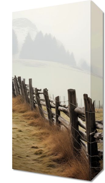 Obraz 20x40cm Spowity Mgłą zdjęcie 1