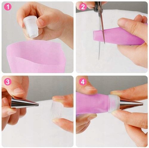 RĘKAW CUKIERNICZY DEKORATOR TORTÓW SILIKONOWY 24EL na Arena.pl