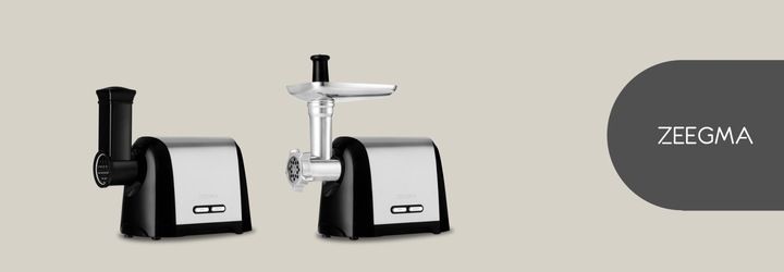 Maszynka do mielenia mięsa ZEEGMA szatkownica nadziewarka kiełbasy 3 sita zdjęcie 6