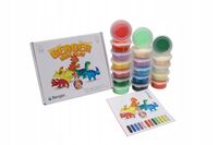 B-CLAY MASA PLASTYCZNA DINOZAURY 18 pojemniczk 500 g