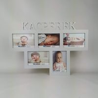 Multirama ramka na zdjęcia z napisem Imię 5 zdjęć