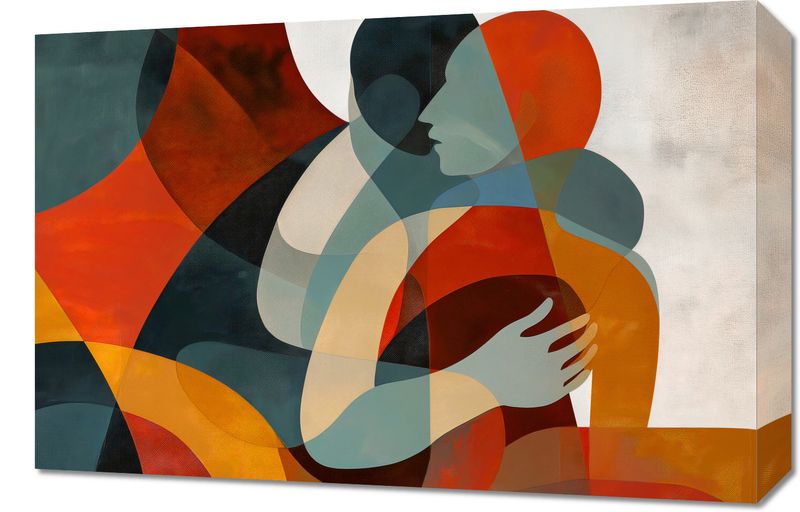 Obraz 60x40cm Objęcia zdjęcie 1