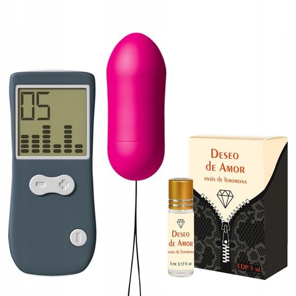 Jajeczko dopochwowe z wibracjami + perfumy 5 ml. zdjęcie 1