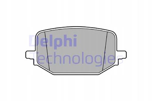 DELPHI KLOCKI HAMULCOWE LP3697 na Arena.pl