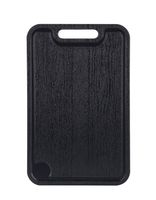 Deska do krojenia plastikowa z tworzywa MOLLY 31,5x19,5 cm średnia antracyt