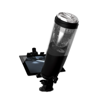 Masturbator Pdx Elite Deluxe Mega-Bator Clear Pipedream
