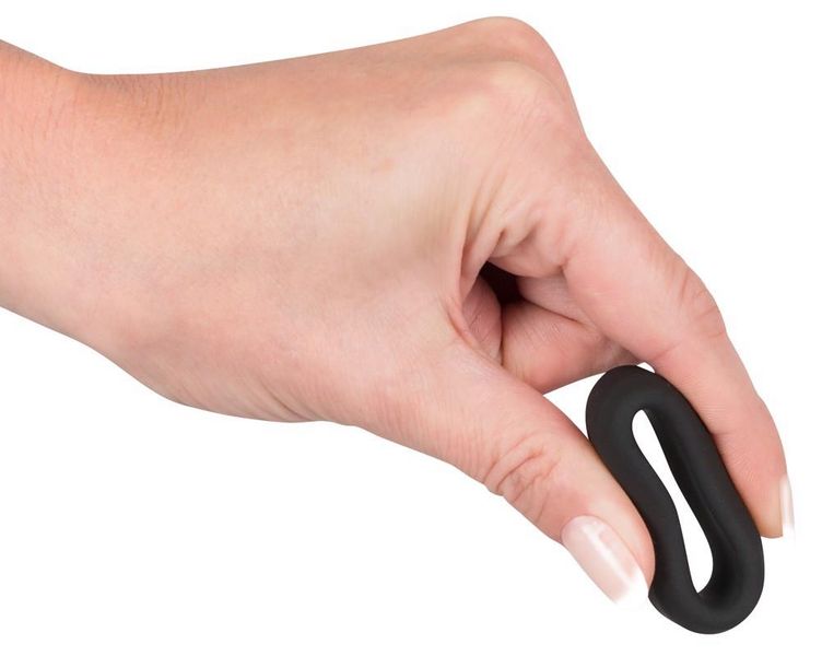Black Velvets Cock Ring 2.6 cm zdjęcie 4
