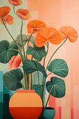 Plakat 67,5x100cm Kwiatowa Harmonia