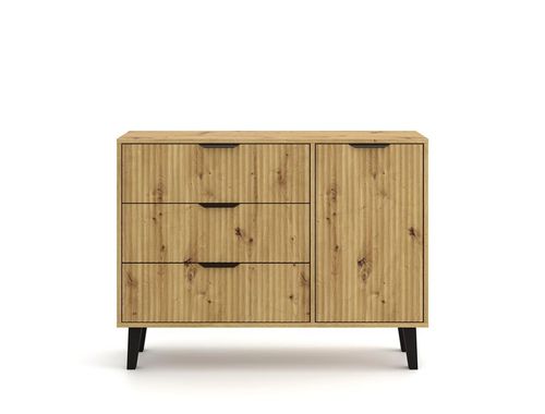 Komoda Scandi 1D3S SLIM DĄB ARTISAN na Arena.pl