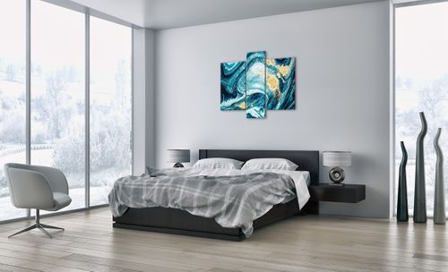 Obraz Na Płótnie - Kompozycja Barw - 95X80 Cm - Cb95X80-3493 na Arena.pl