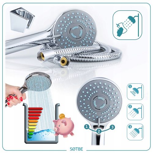 Bateria z długą wylewką do wanny Kran z ceramicznym przełącznikiem SOLIDNA na Arena.pl