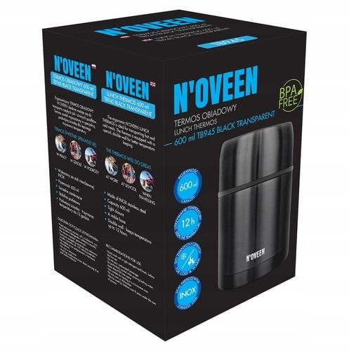 NOVEEN TERMOS OBIADOWY NA ŻYWNOŚĆ TERMICZNY POJEMNIK NA ZUPĘ BOX na Arena.pl