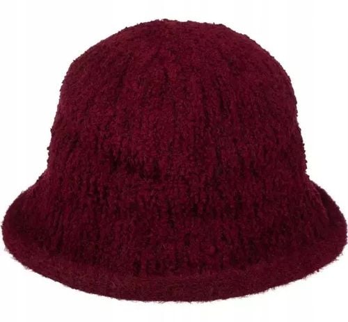 BUCKET HAT KAPELUSZ JESIEŃ ZIMA WIOSNA BOUCLE BUKLA BARANEK BEAR KOL na Arena.pl