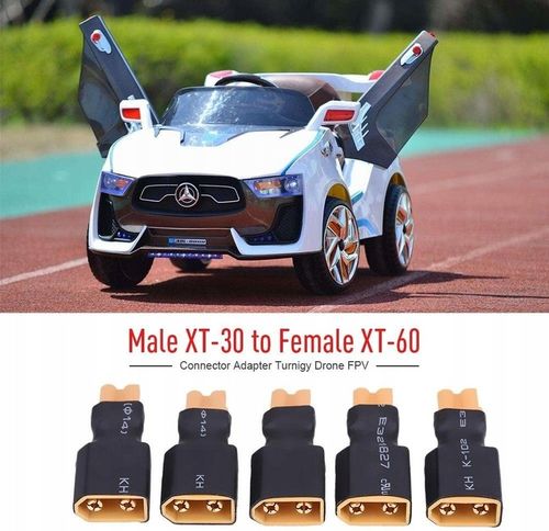 5 stk Adapter Plug Converter Bateria XT30 do XT60 na Arena.pl