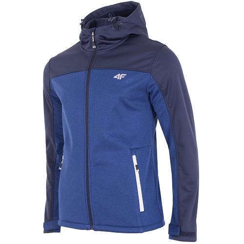 Softshell męski 4F H4L18-SFM002 M denim melanż na Arena.pl