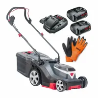 Zestaw kosiarka akumulatorowa AL-KO 2xaku 2,5Ah +ładowarka + rękawice STIHL