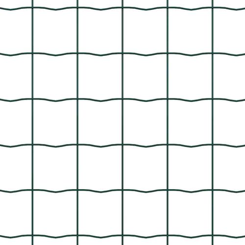 Ogrodzenie z słupkami Zielony 0.8 x 25 m Stal na Arena.pl